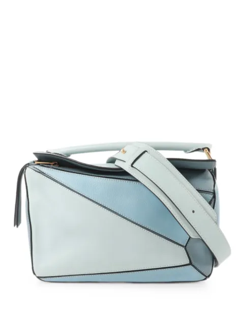 Loewe Pre-Owned Puzzle panelled shoulder bag