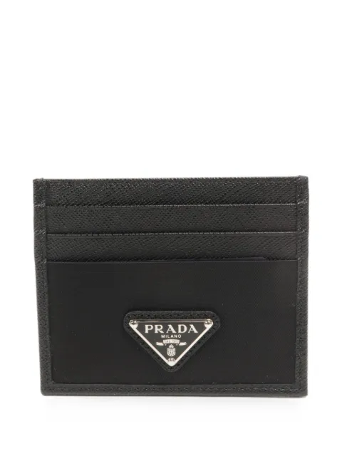 Prada Pre-Owned Re-Nylon Saffiano card holder