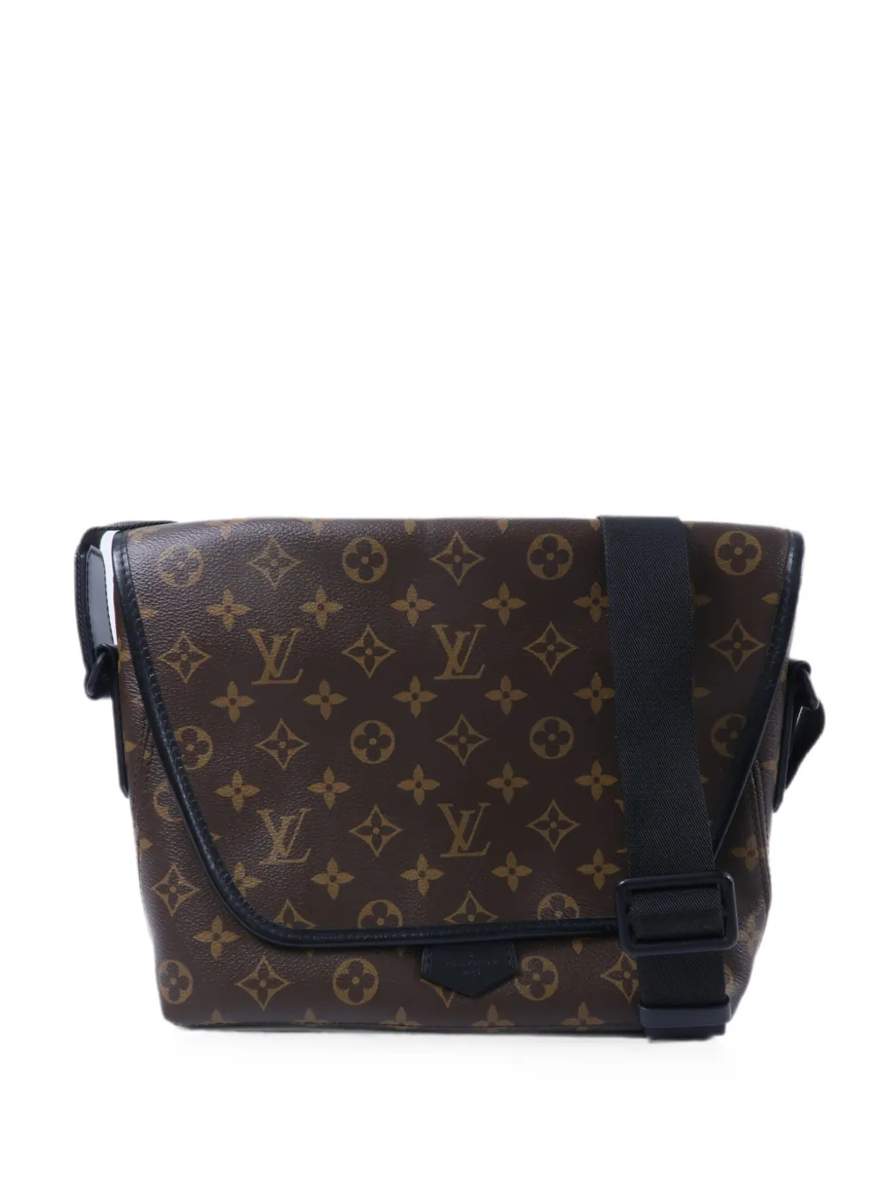 Louis Vuitton Pre-Owned Monogram Macassar Magnetic messenger bag - Marrone