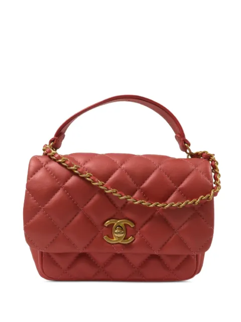 CHANEL Pre-Owned ココマーク ターンロック ショルダーバッグ