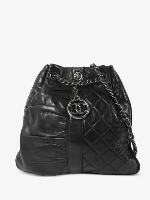 CHANEL Pre-Owned bolsa bucket Pile Ou Face