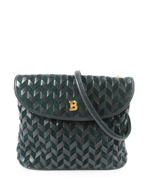 Bally Vintage woven cross body mini bag