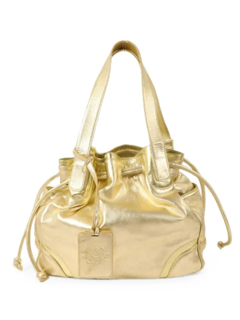 Loewe Pre-Owned drawstring leather shoulder bag