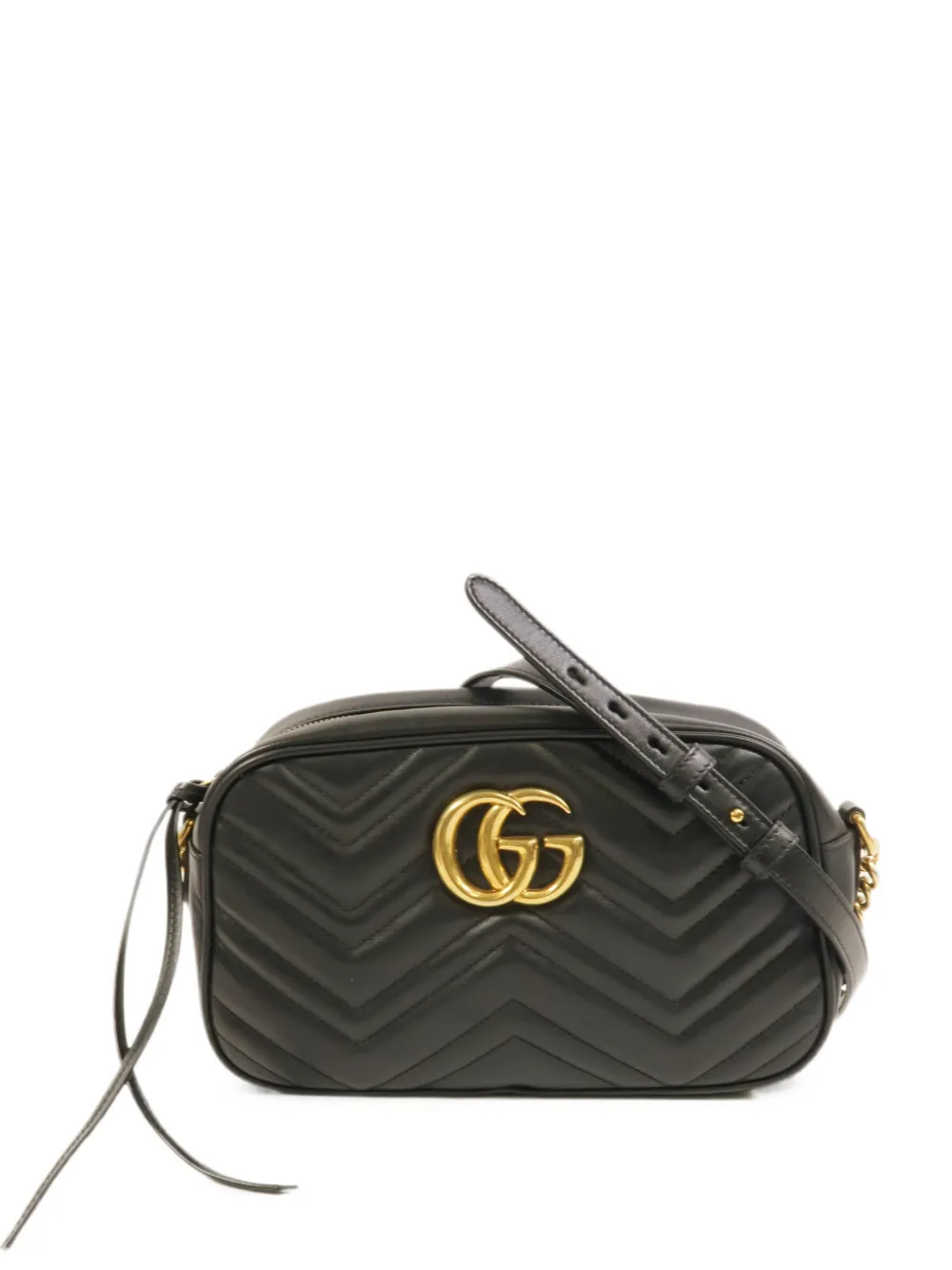 Gucci Pre-Owned GG Marmont cross body bag - Black