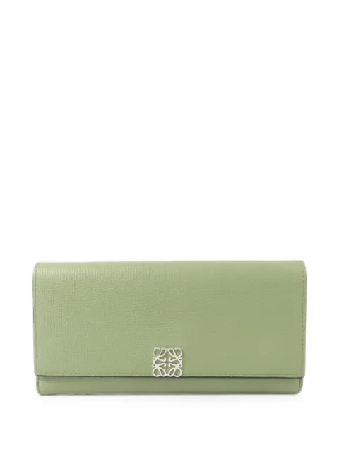 Loewe Pre-Owned long Anagram Continental wallet