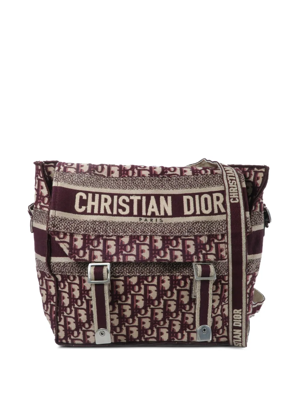 Christian Dior Pre-Owned medium Diorcamp Oblique shoulder bag - Rot