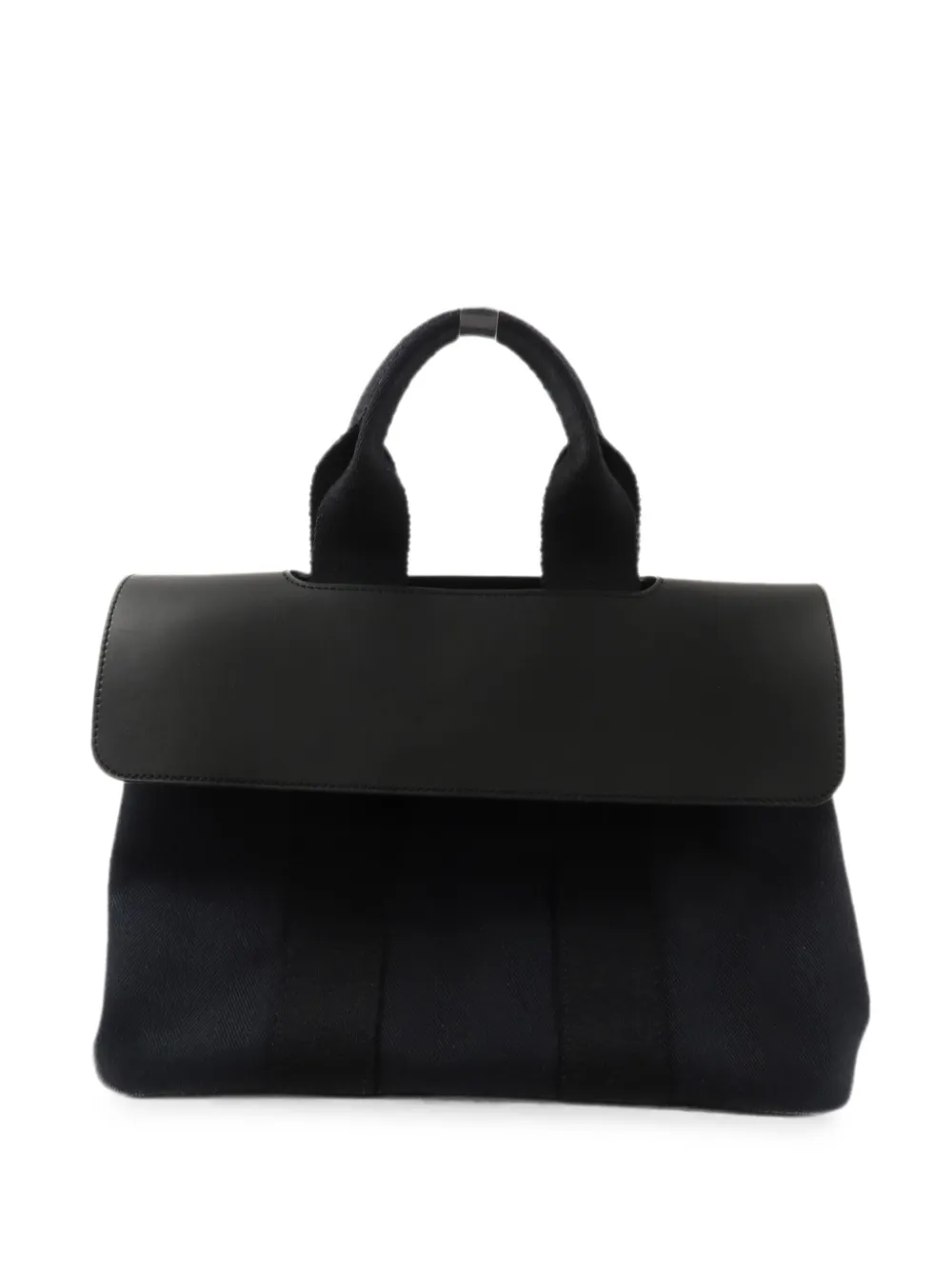 Hermès Pre-Owned PM Valparaiso canvas tote bag - Black