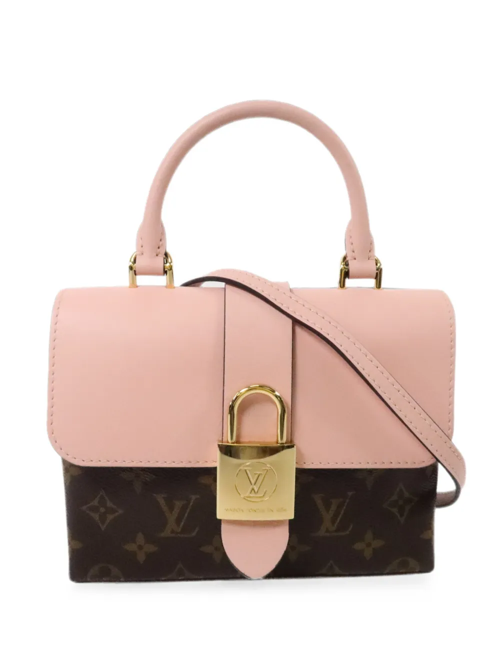 Louis Vuitton Pre-Owned BB Locky Monogram shoulder bag - Braun