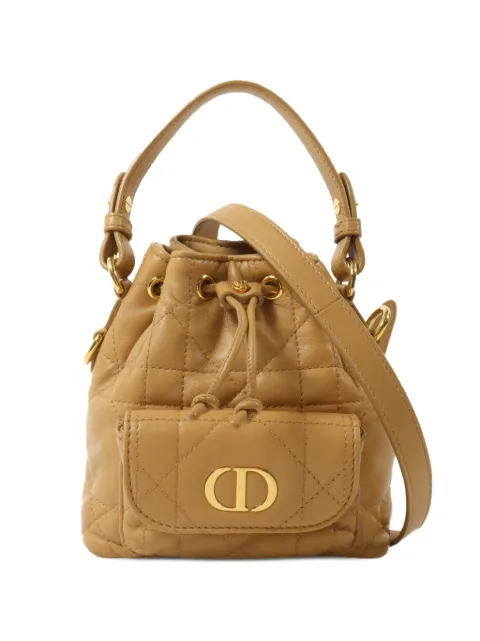Christian Dior Pre-Owned nano Caro bucket bag