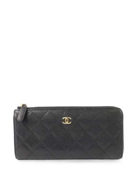 CHANEL Pre-Owned quilted CC wallet