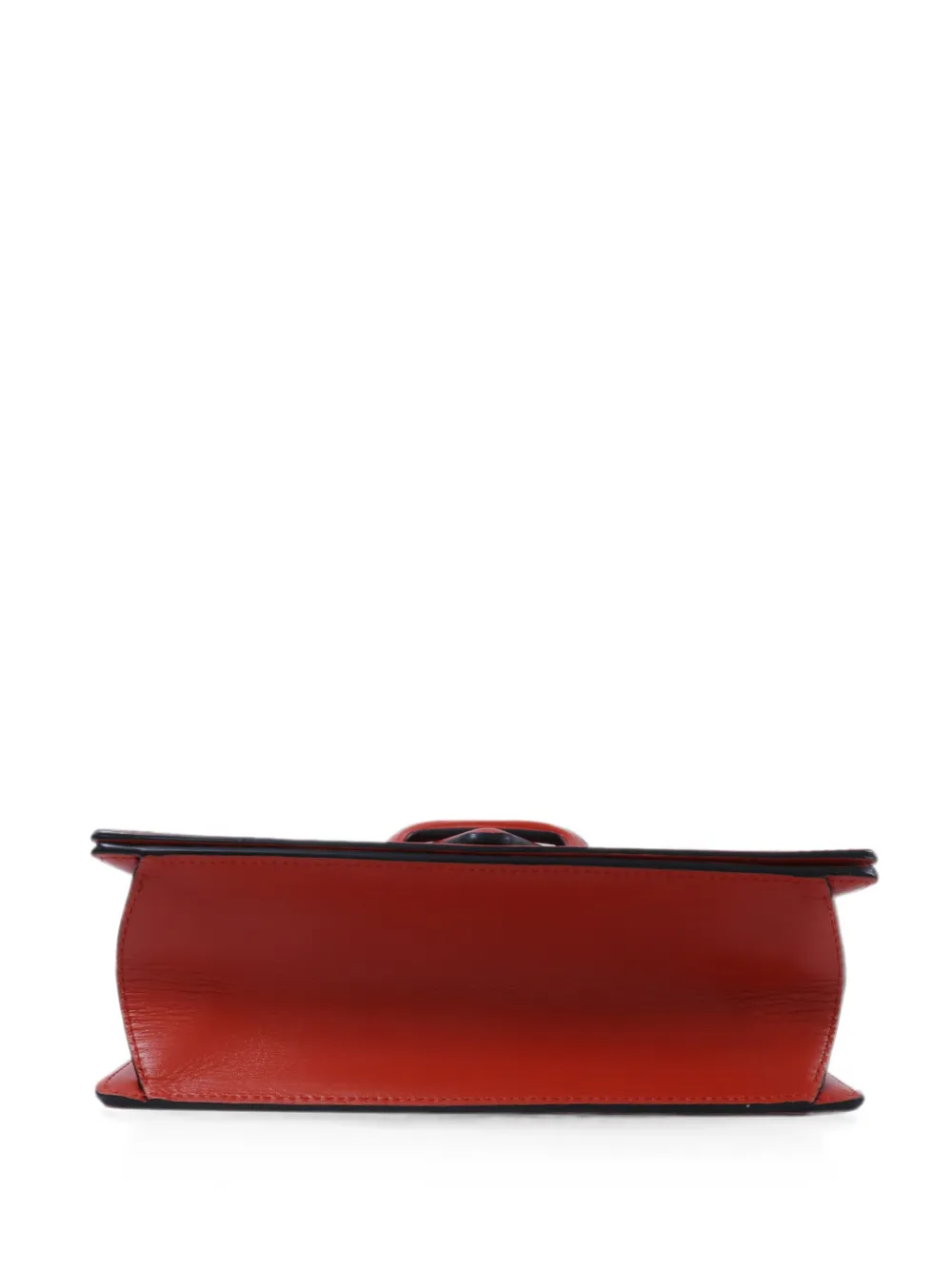 Loewe Pre-Owned Barcelona foldover-top shoulder bag - Red