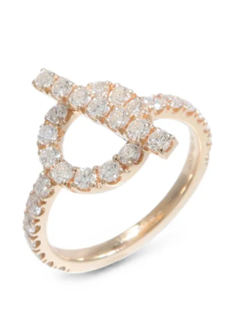 Hermès Pre-Owned Finesse diamond ring