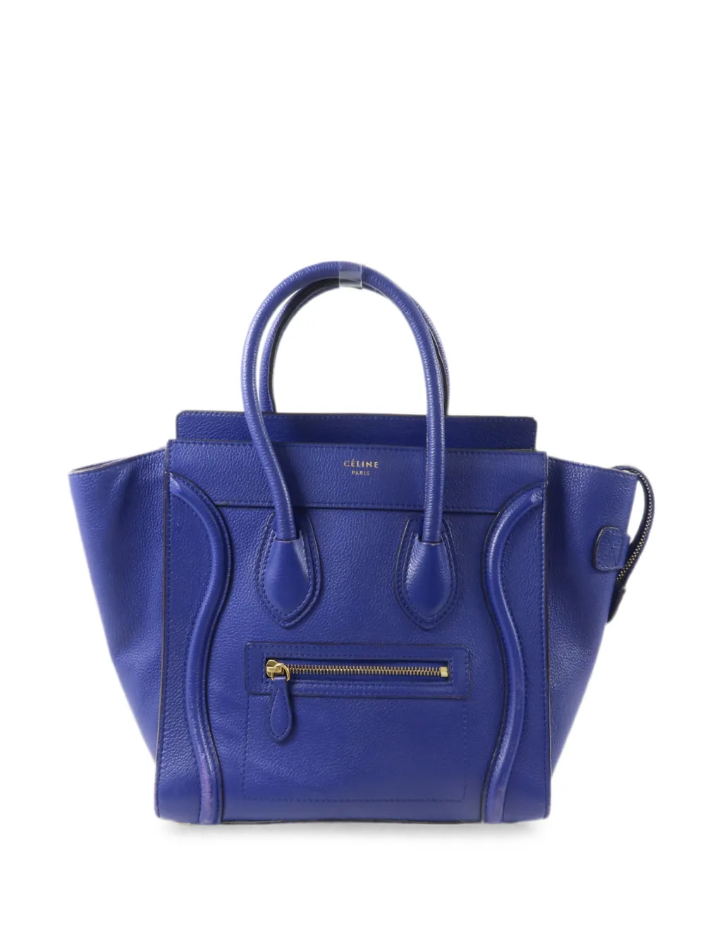 Celine Pre-Owned Micro Luggage tote bag - Blue