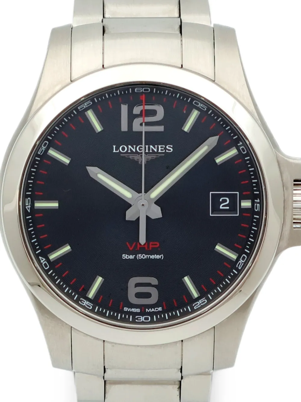 Longines Conquest V.H.P. 41mm Watch | Black | FARFETCH