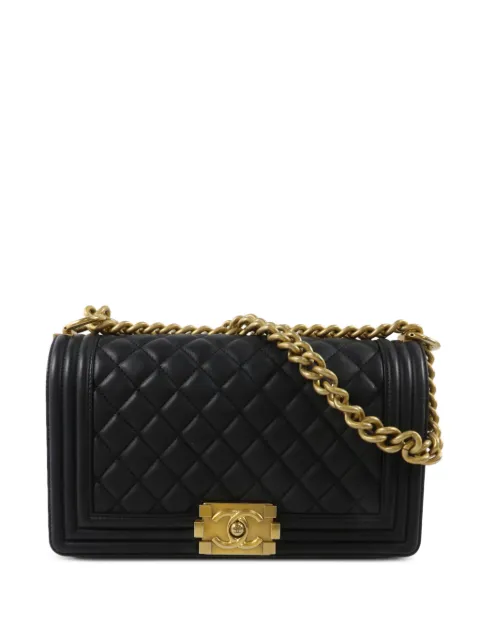 CHANEL Pre-Owned Boy quilted shoulder bag