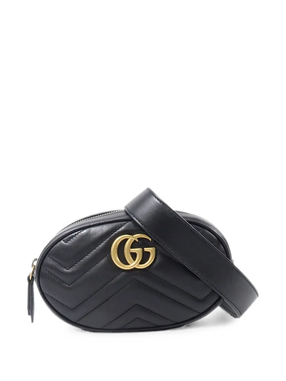 Gucci Pre-Owned GG Marmont belt bag - Nero