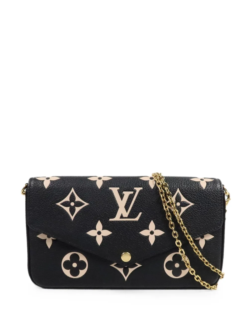 Louis Vuitton Pre-Owned Monogram Empreinte Felicie Pochette shoulder bag - Nero