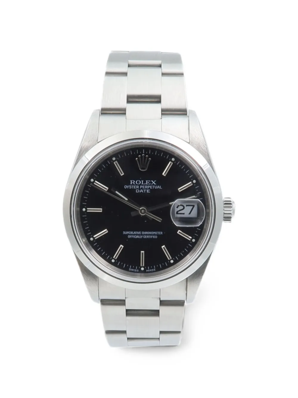 Rolex Oyster Perpetual Date 34mm watch - Nero