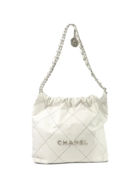 CHANEL Pre-Owned small Chanel 22 chain shoulder bag