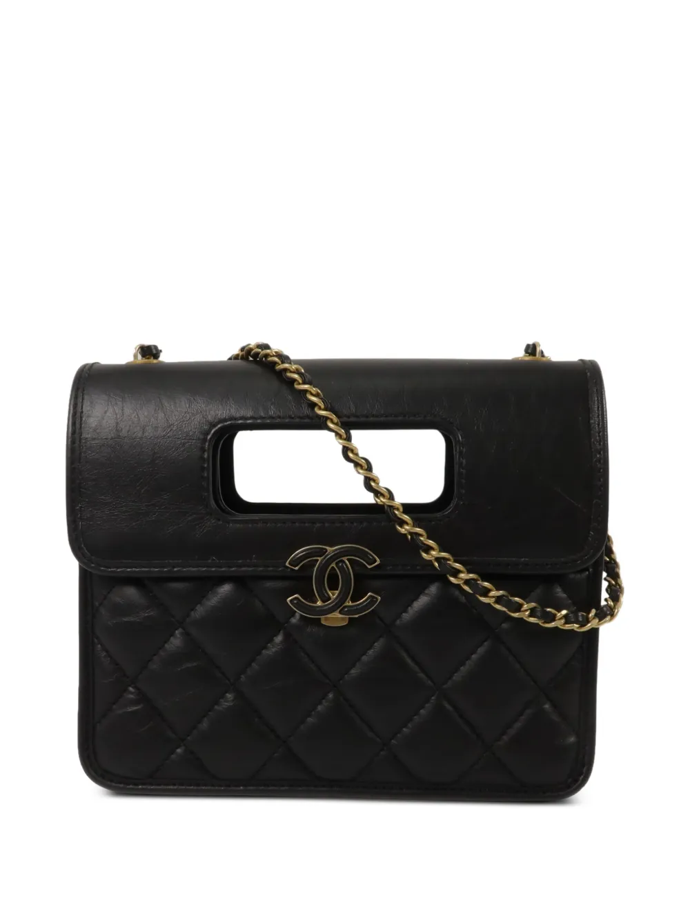 CHANEL Pre-Owned mini CC turn-lock shoulder bag - Nero