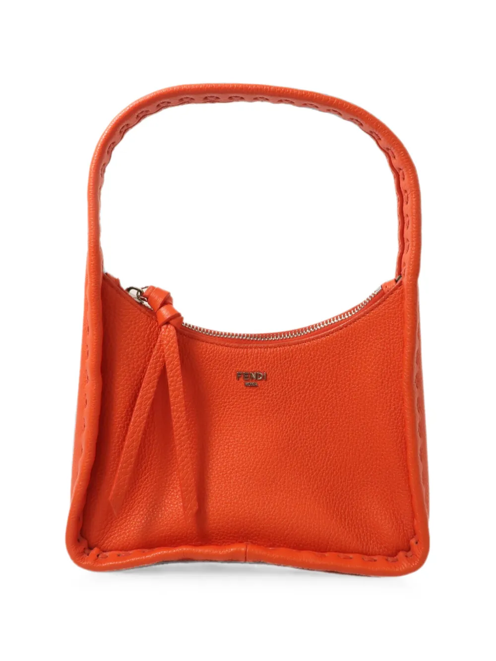 Fendi Pre-Owned mini Fendessence leather tote bag - Orange