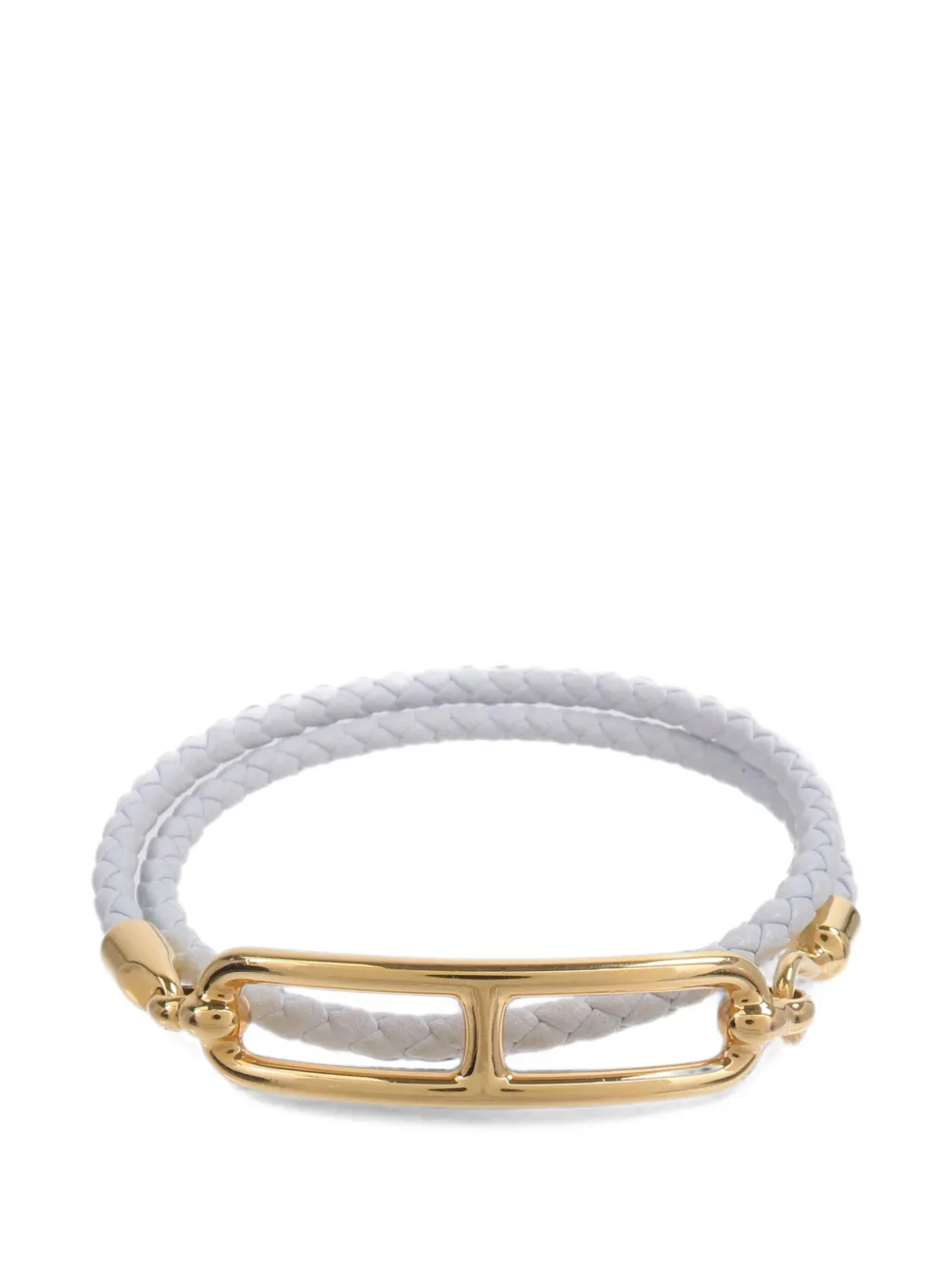Hermès Pre-Owned Roulis Double Tour bracelet - Gold