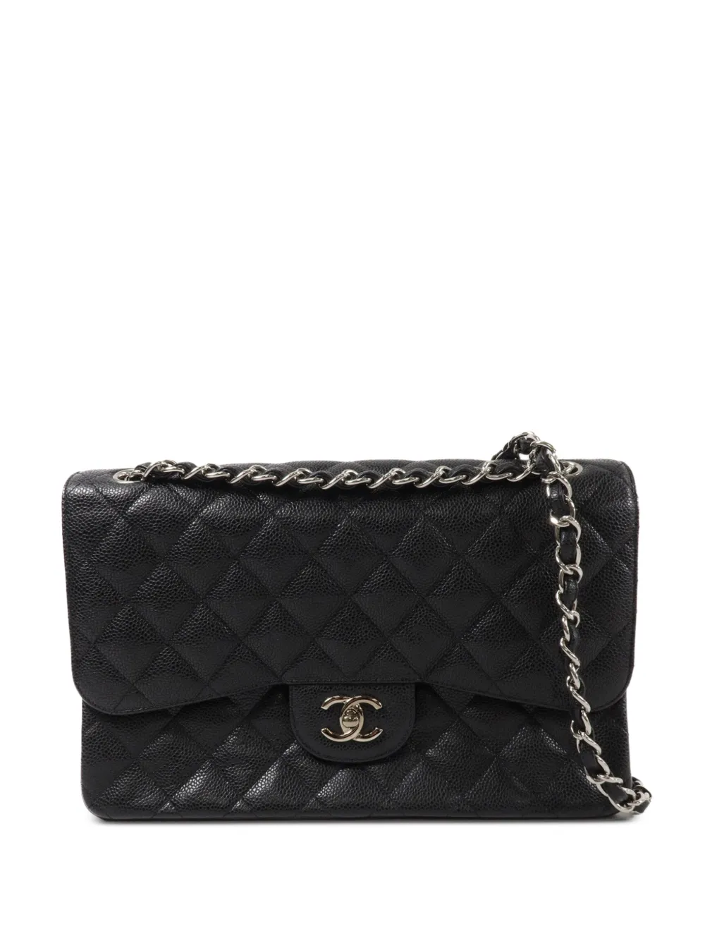 CHANEL Pre-Owned large CC Classic chain shoulder bag - Nero