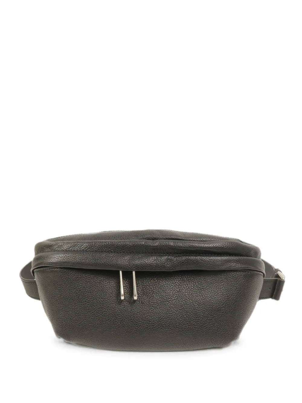 Gucci Pre-Owned GG logo leather belt bag - Schwarz