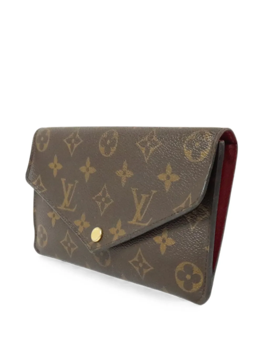 Louis Vuitton Pre-Owned Jeanne portemonnee met monogram Bruin