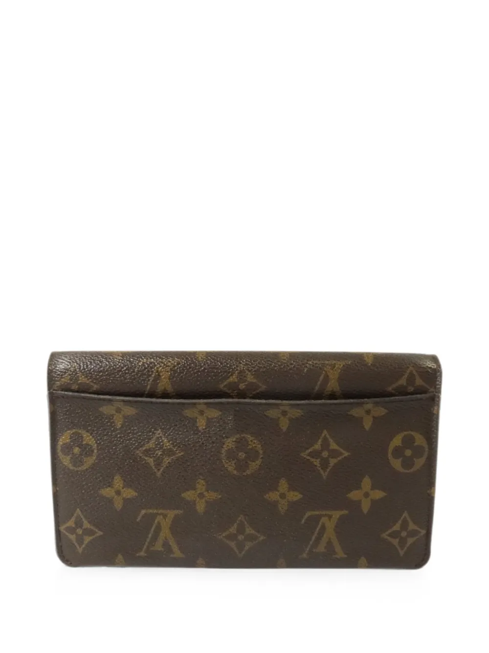 Louis Vuitton Pre-Owned Jeanne portemonnee met monogram Bruin