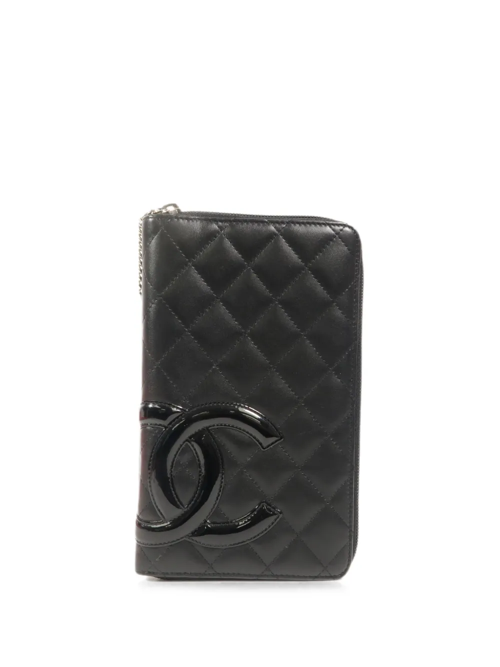 CHANEL Pre-Owned Cambon CC long wallet - Nero