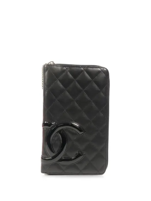 CHANEL Pre-Owned Cambon CC long wallet