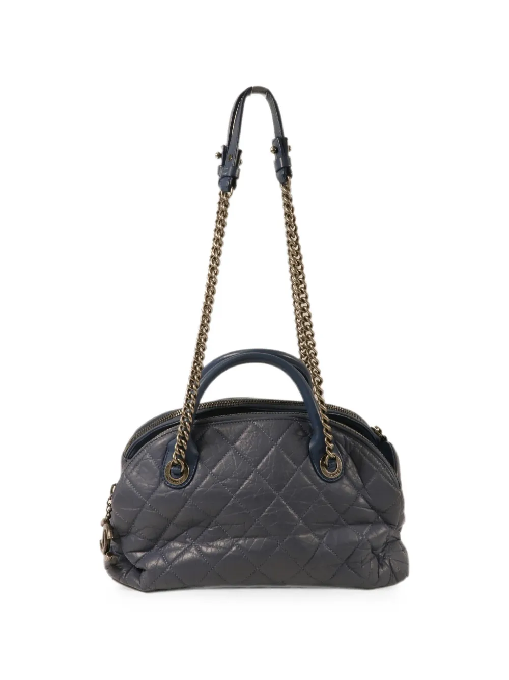CHANEL Pre-Owned quilted CC shoulder bag - Blu