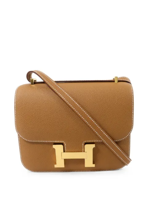 Hermès Pre-Owned 2022 mini Constance Epsom shoulder bag