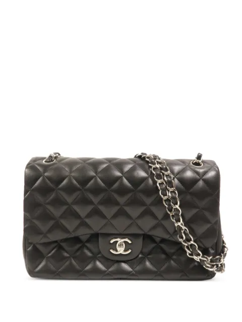 CHANEL Pre-Owned large Classic CC quilted turn-lock shoulder bag