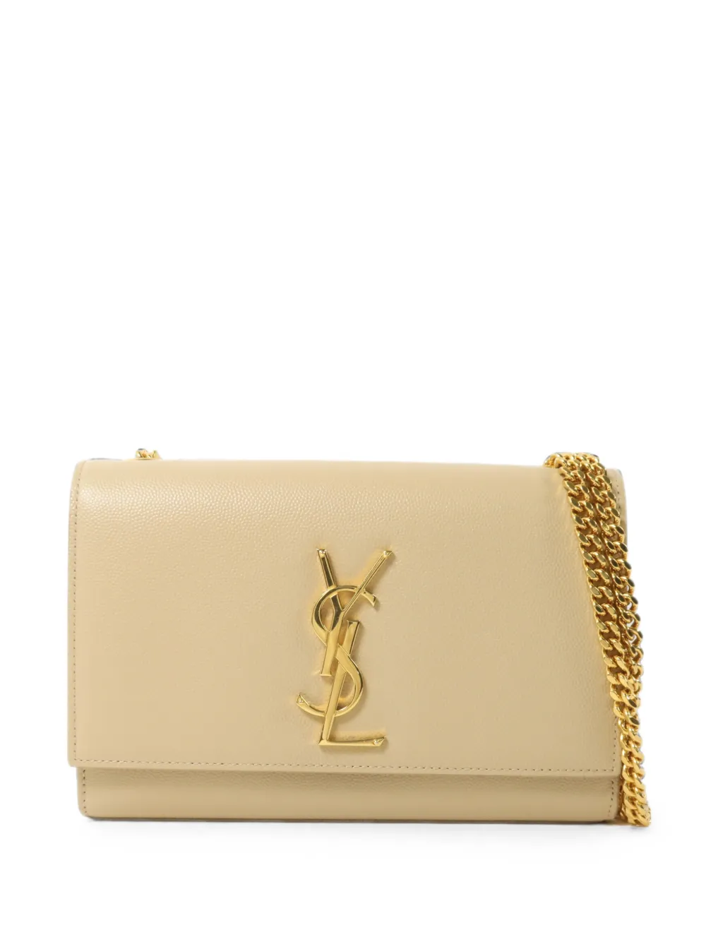 Saint Laurent Pre-Owned small Kate chain shoulder bag - Neutrals