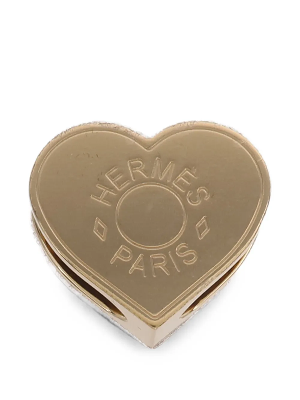 Hermès Pre-Owned mini Coeur scarf ring - Gold