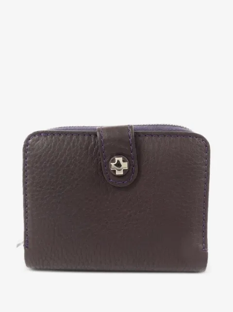 Bally Vintage leather bifold wallet