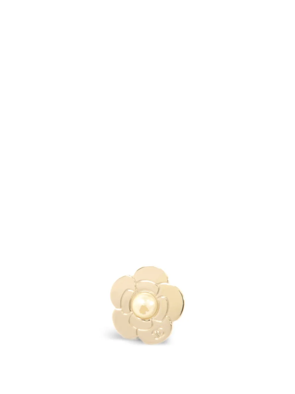 CHANEL Pre-Owned Camellia CC earrings - Oro