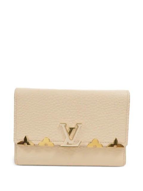 Louis Vuitton Pre-Owned Capucines logo wallet
