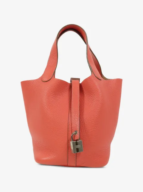 Hermès Pre-Owned PM Picotin leather tote bag