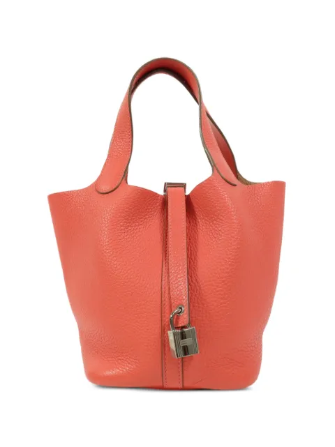 Hermès Pre-Owned PM Picotin leather tote bag