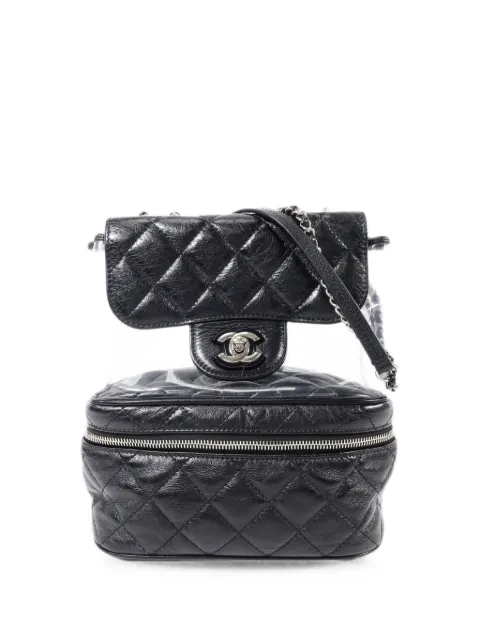 CHANEL Pre-Owned Matelasse turn-lock backpack