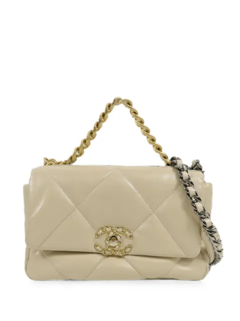 CHANEL Pre-Owned 19 turn-lock shoulder bag
