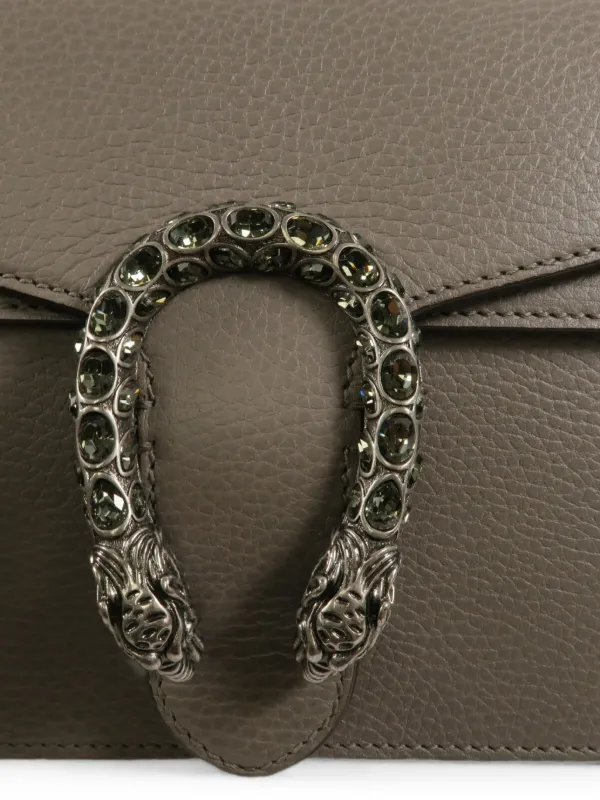 Gucci Pre-Owned ディオニュソス チェーン ショルダーバッグ | グレー