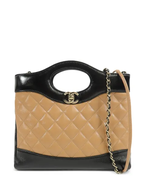 CHANEL Pre-Owned 31 mini quilted tote bag