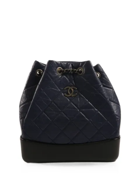 CHANEL Pre-Owned Gabrielle quilted backpack