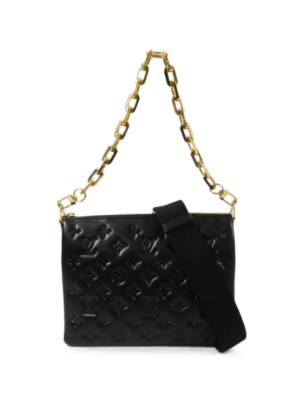 Louis Vuitton Pre-Owned PM Coussin monogram tote bag - Black