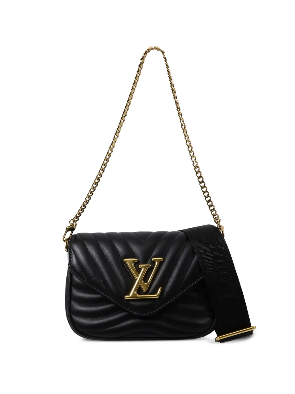 Louis Vuitton Pre-Owned New Wave leather tote bag - Nero