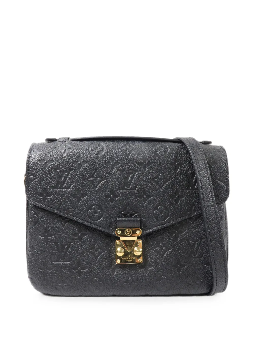 Louis Vuitton Pre-Owned Metis monogram cross body bag - Black